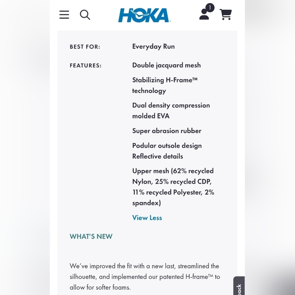 NEW IN BOX Hoka "Arahi 8" Women's Size 9 - Picture 12 of 12